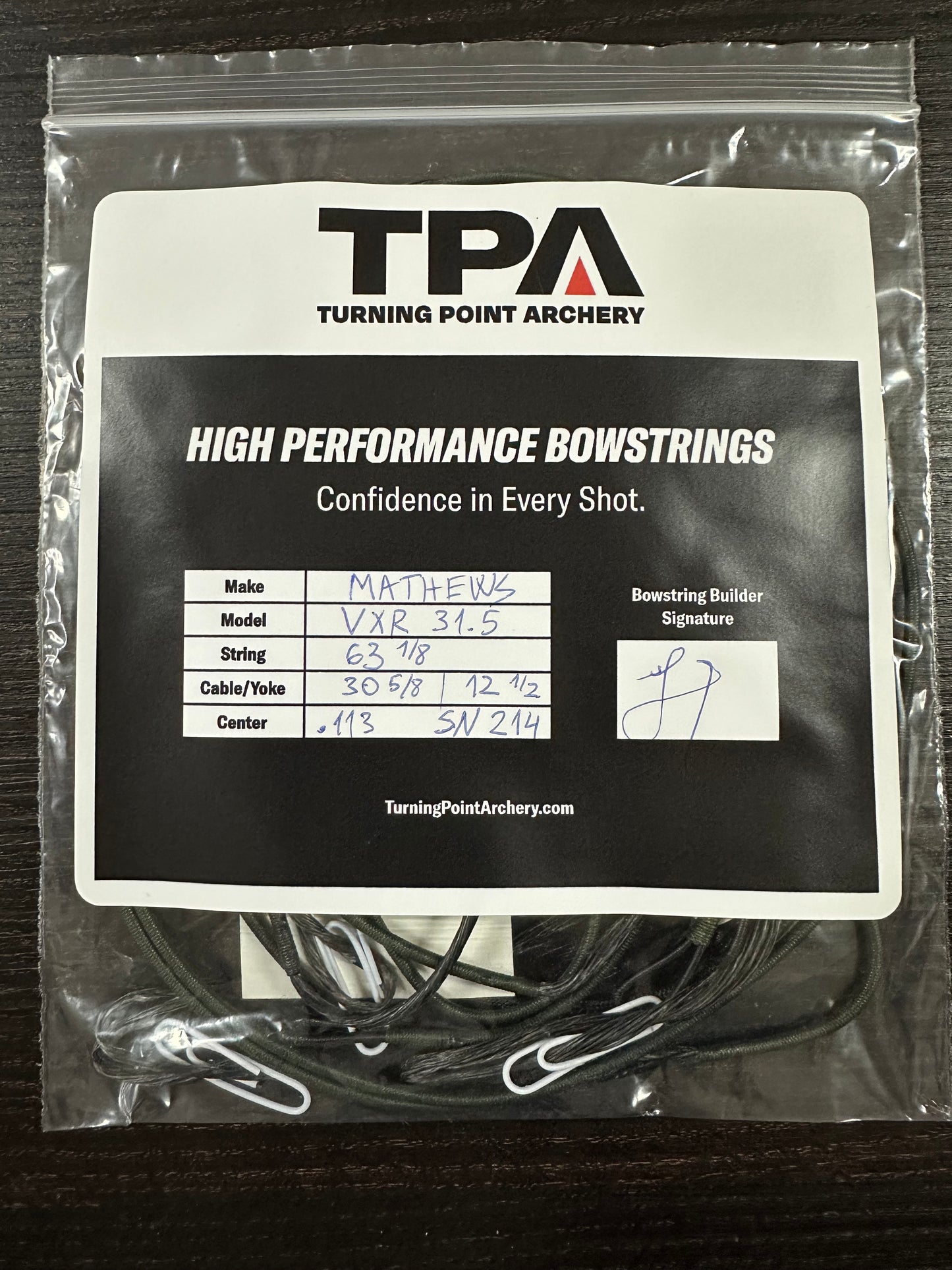 Mathews VXR 31.5 Bow String and Cable Set (Multiple Colors)