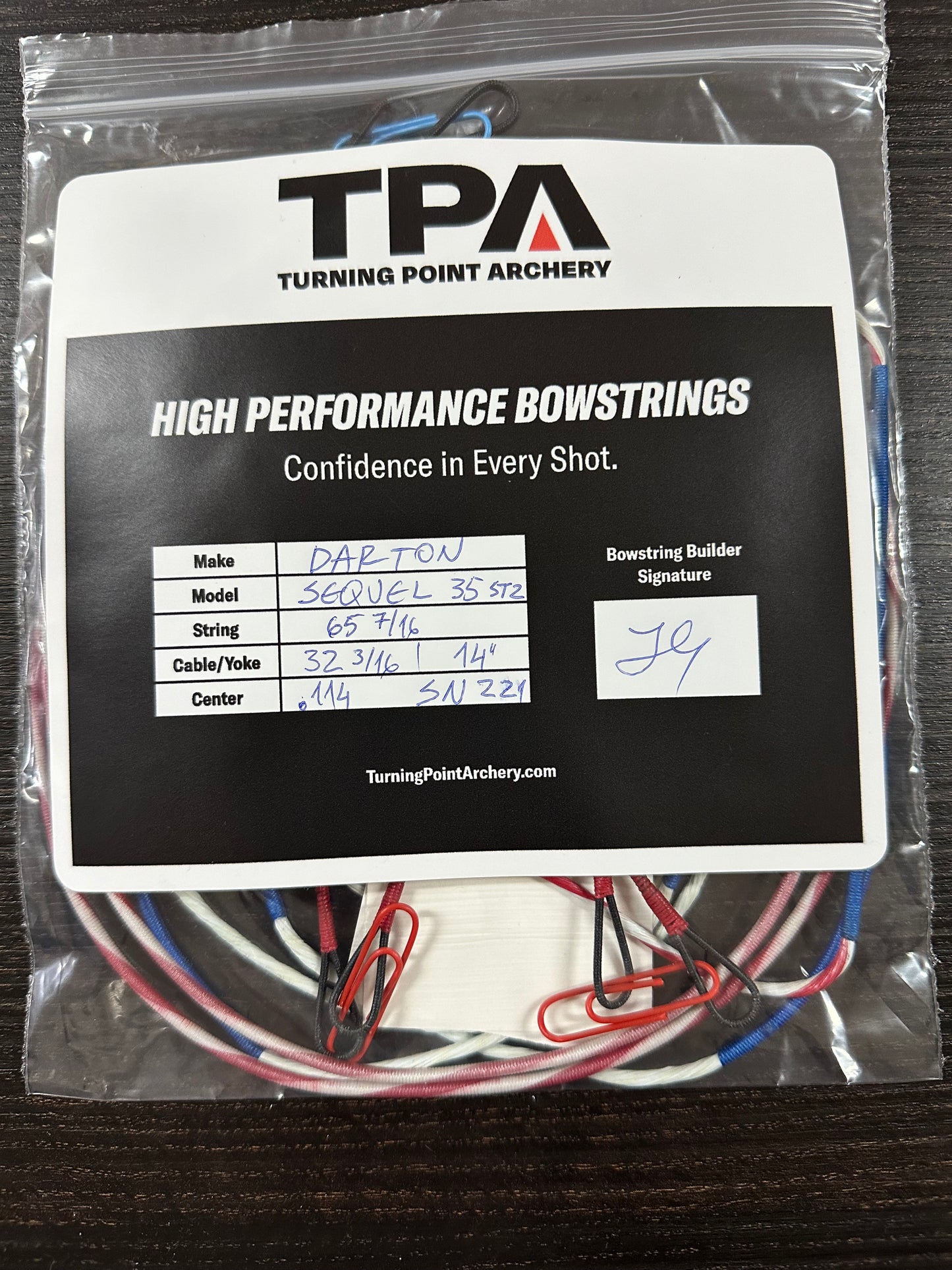 DARTON Sequel 35 ST2 Custom Bow String and Cable Set