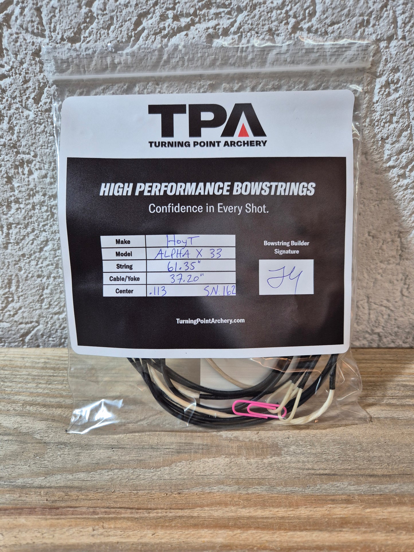 Hoyt Alpha X 33 Bow String and Cables (Multiple Colors)