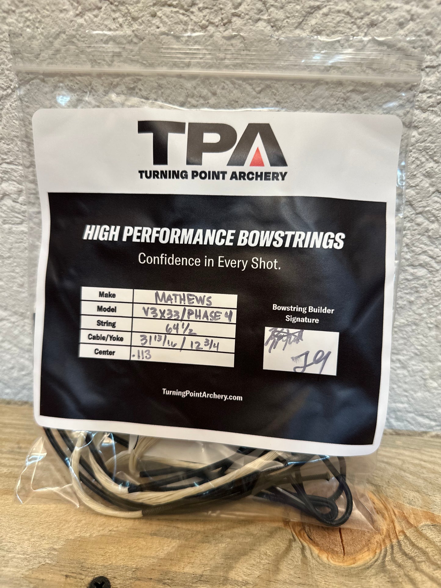 Mathews PHASE 4 33 / V3X 33 Bow String and Cable Set (Multiple Colors)