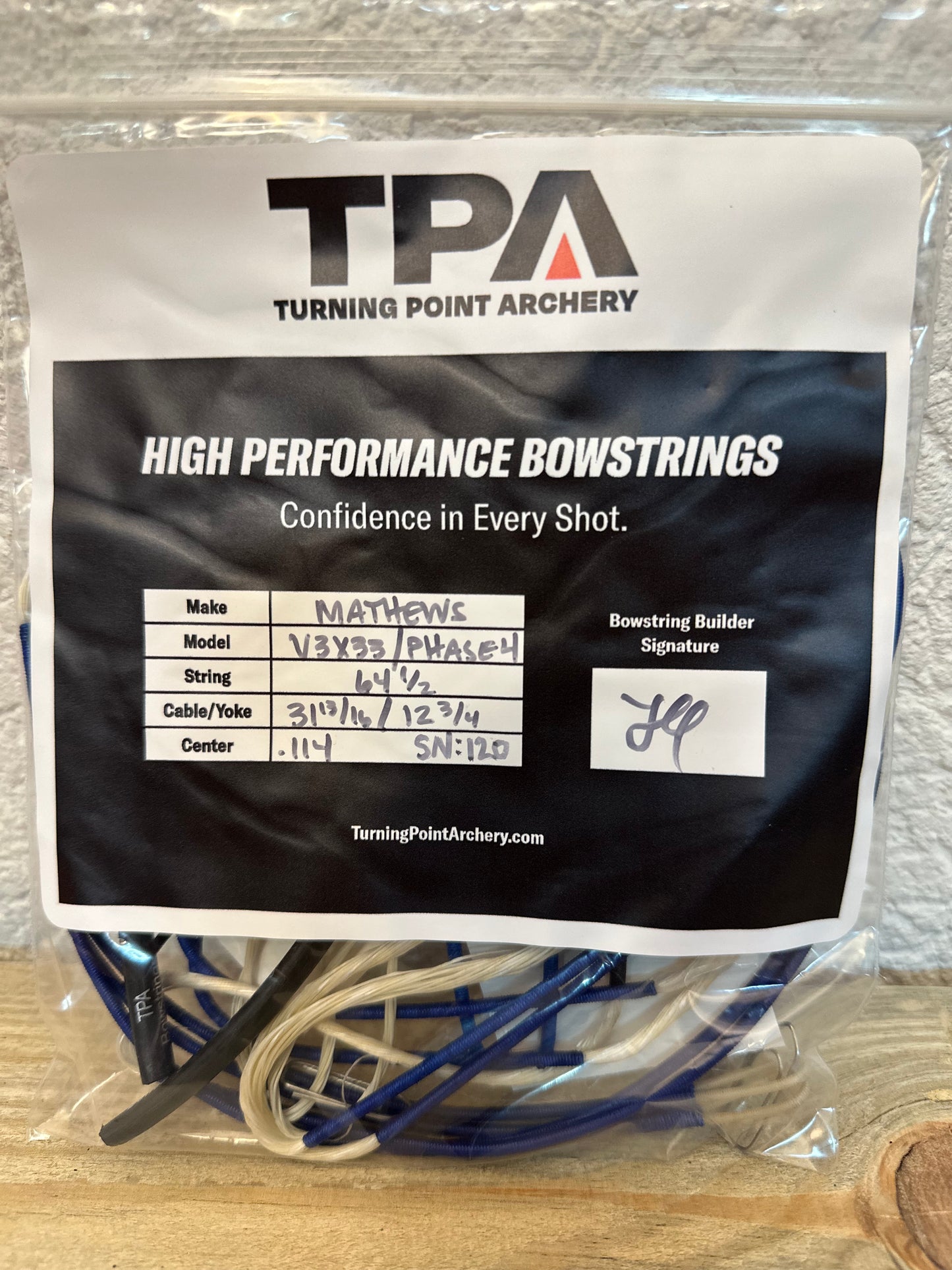 Mathews PHASE 4 33 / V3X 33 Bow String and Cable Set (Multiple Colors)