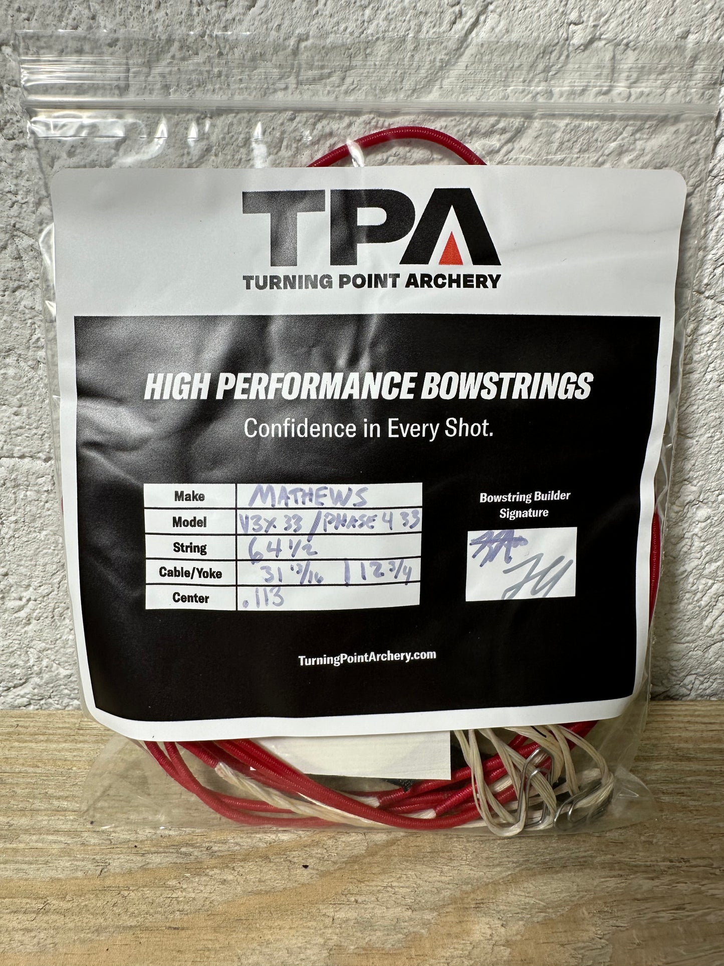 Mathews PHASE 4 33 / V3X 33 Bow String and Cable Set (Multiple Colors)