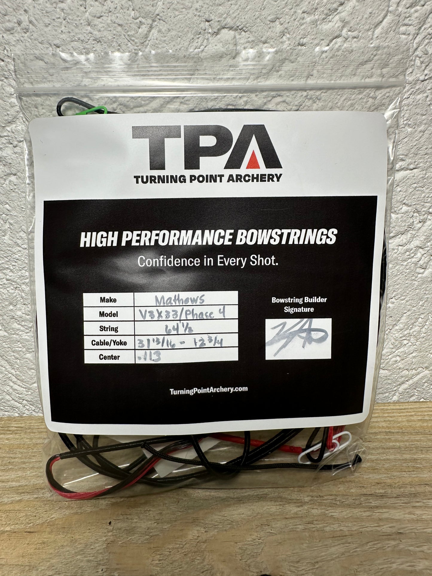 Mathews PHASE 4 33 / V3X 33 Bow String and Cable Set (Multiple Colors)