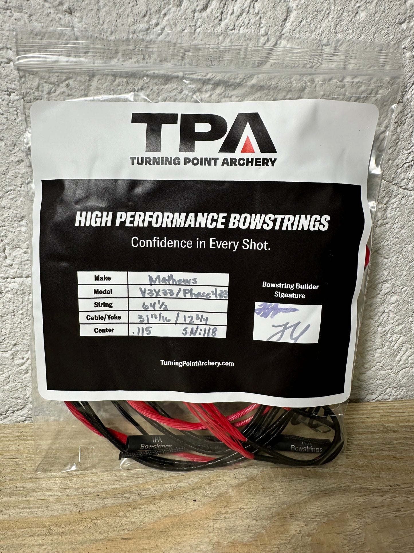 Mathews PHASE 4 33 / V3X 33 Bow String and Cable Set (Multiple Colors)