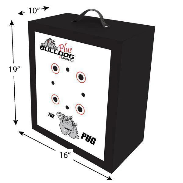 Doghouse Pug Archery Target PLUS