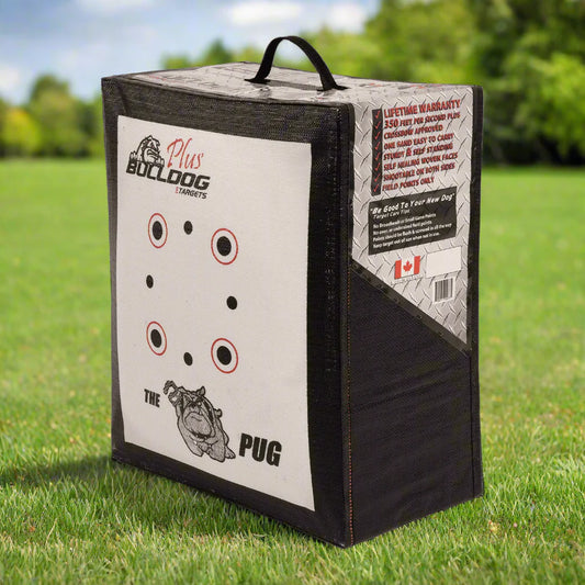 Doghouse Pug Archery Target PLUS