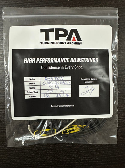 DARTON Consequence 2 Custom Bow String and Cable Set