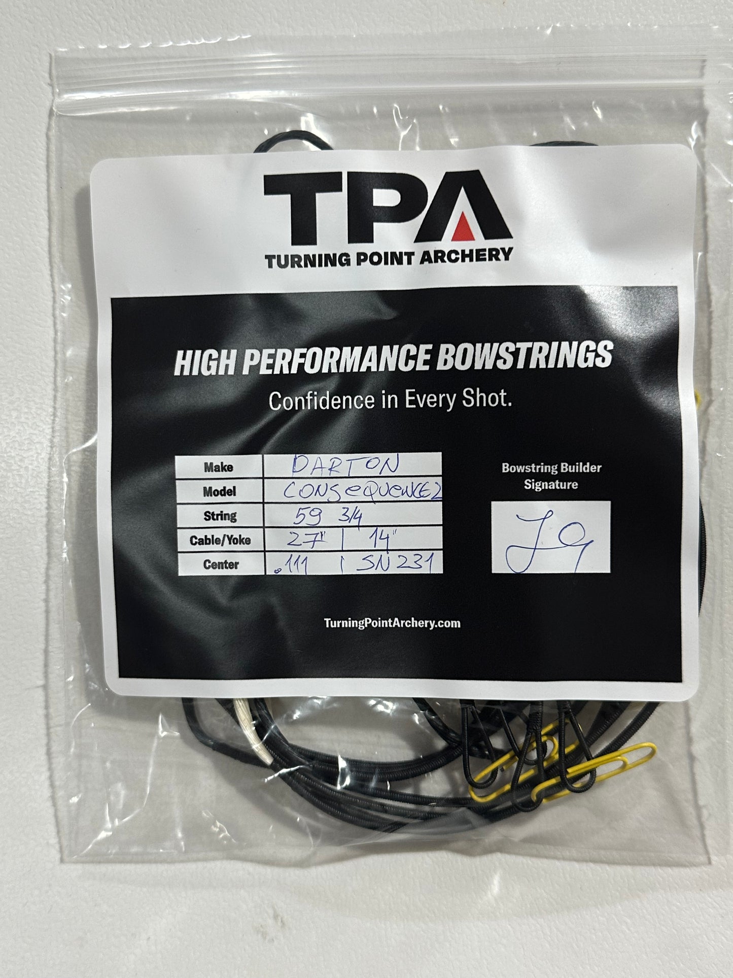 DARTON Consequence 2 Custom Bow String and Cable Set