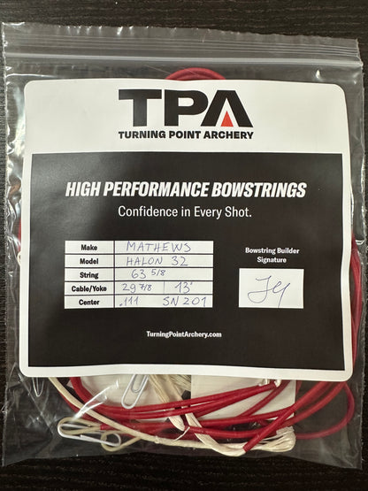 Mathews Halon 32 Bow String and Cable Set (Multiple Colors)