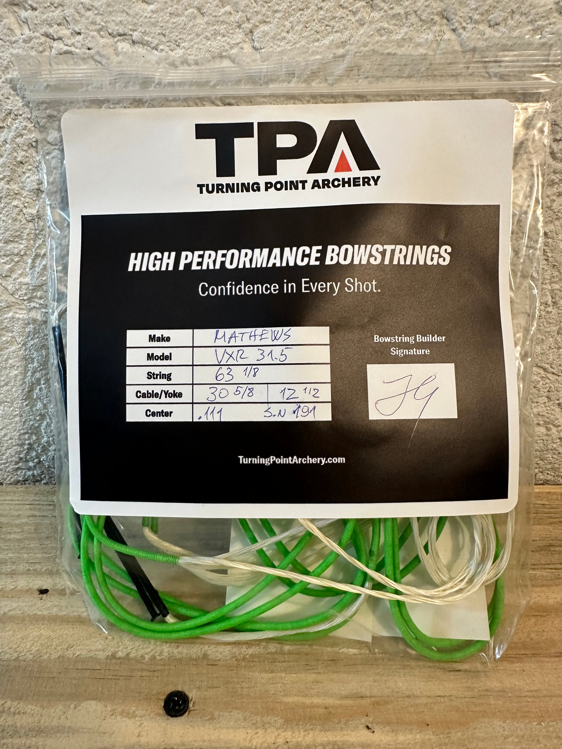 Mathew’s VXR 31.5 Custom Strings - Foto 4