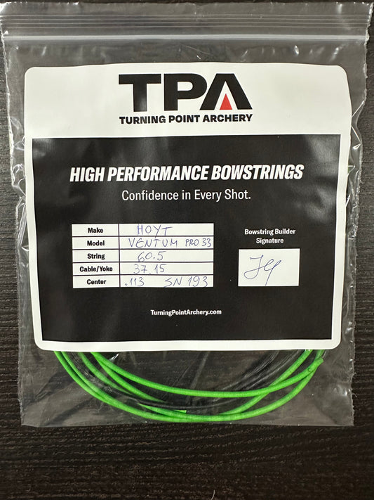 Hoyt Ventum Pro 33 Custom Bow String and Cables (multiple colors)