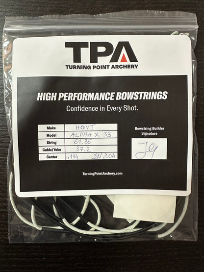 Hoyt Alpha X 33 Bow String and Cables (Multiple Colors)