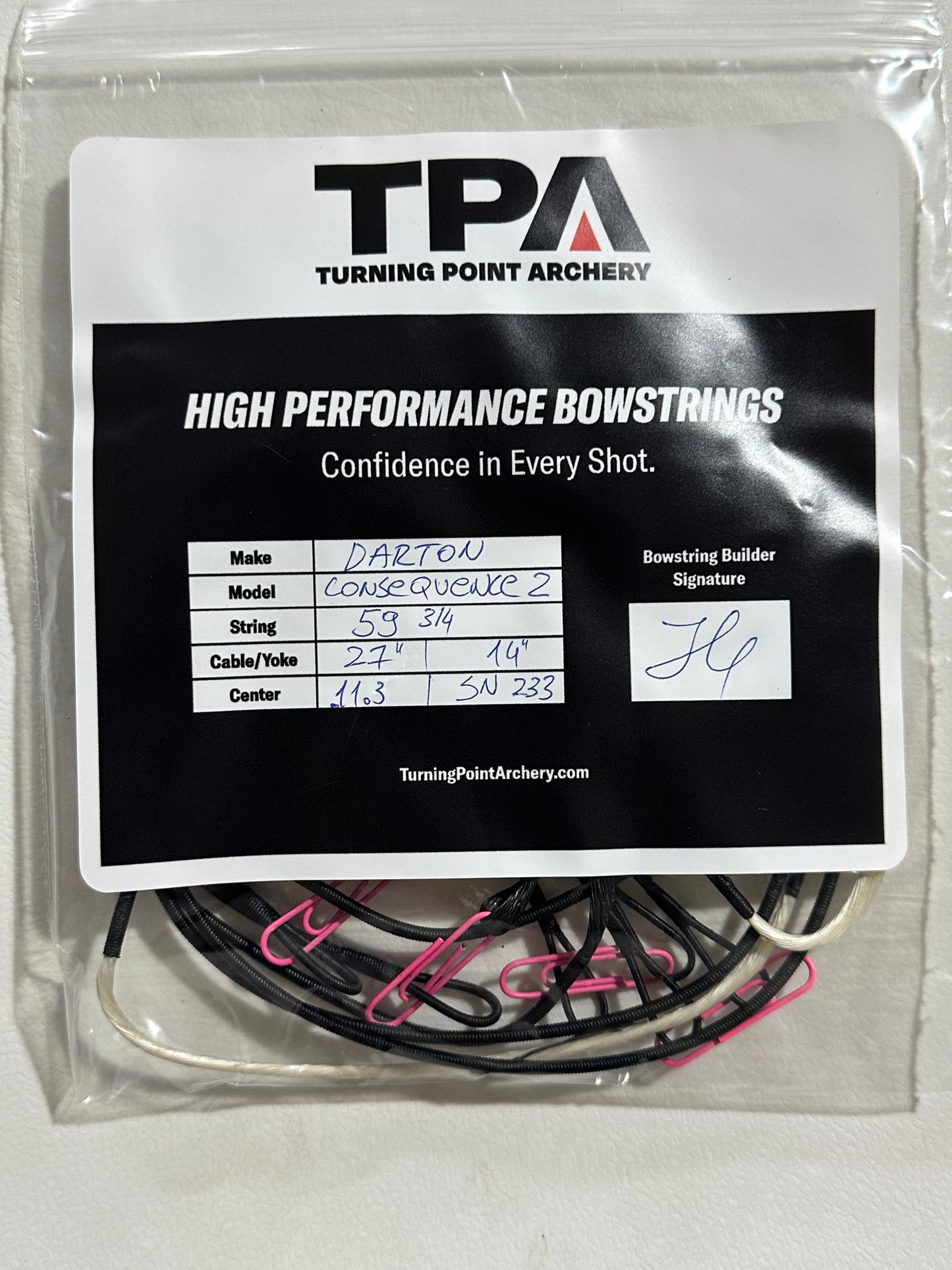 DARTON Consequence 2 Custom Bow String and Cable Set