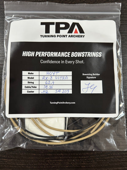 Hoyt Alpha RX-8 Ultra Bow String and Cables
