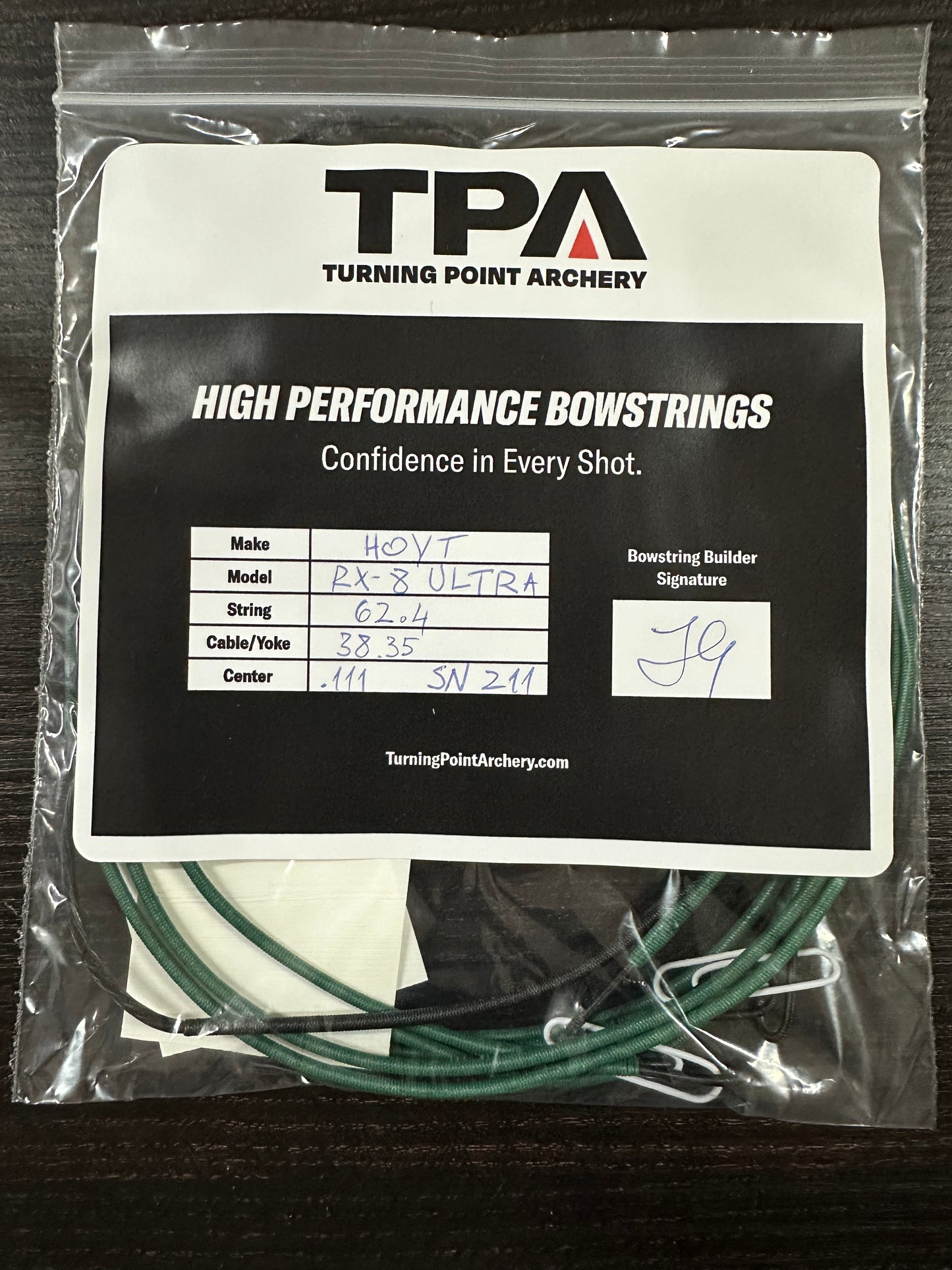 Hoyt Alpha RX-8 Ultra Bow String and Cables
