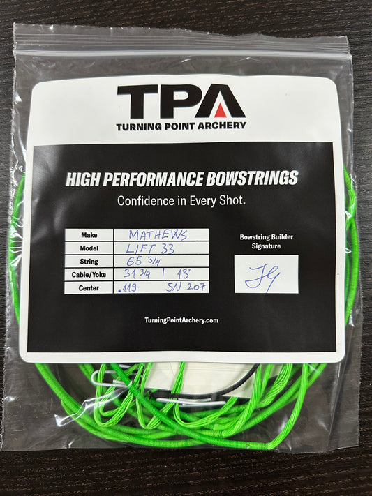 Mathews LIFT/LIFT X 33 Bow String and Cable Set (Multiple Colors)